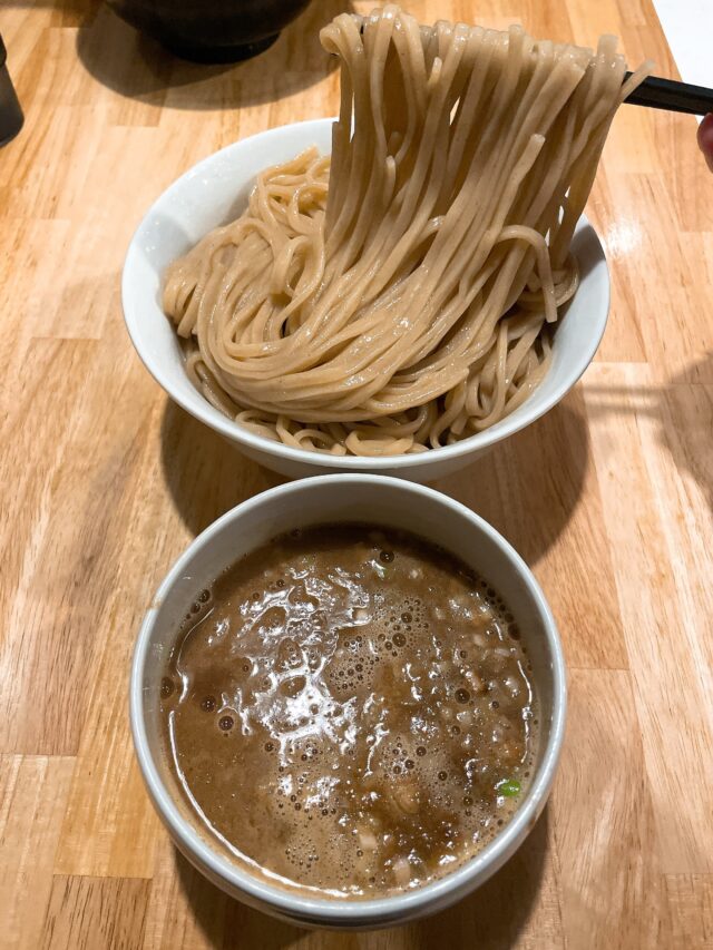 奈良 麺屋K つけ麺 麺リフト
