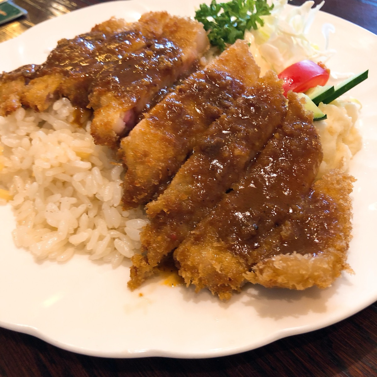 どりあん エスカロップ 斜めアングル