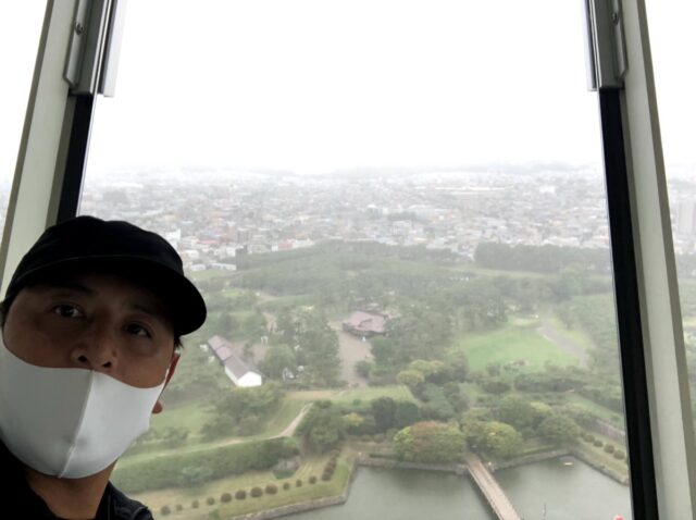 五稜郭タワーからの眺め