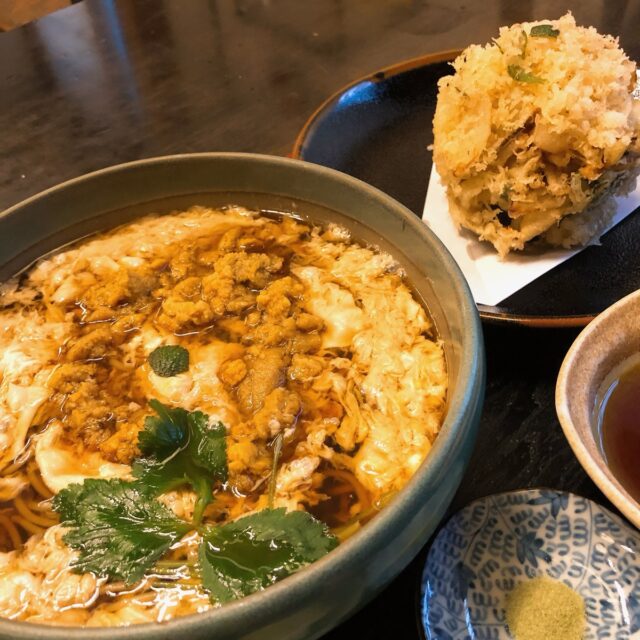 天ぷらそば