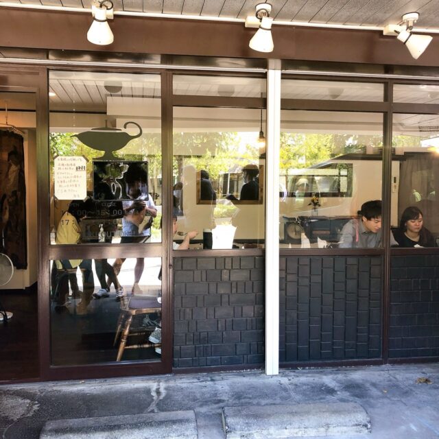 カフェの外観