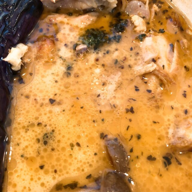 スープカレーのアップ