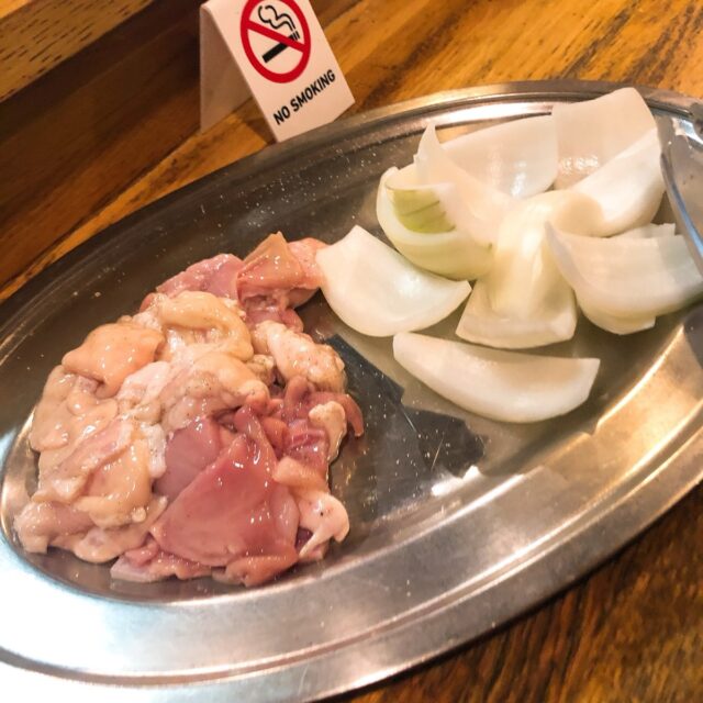 鶏肉と玉ねぎ