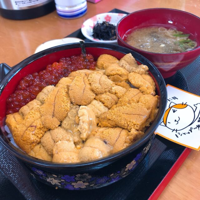 ウニいくら丼セット