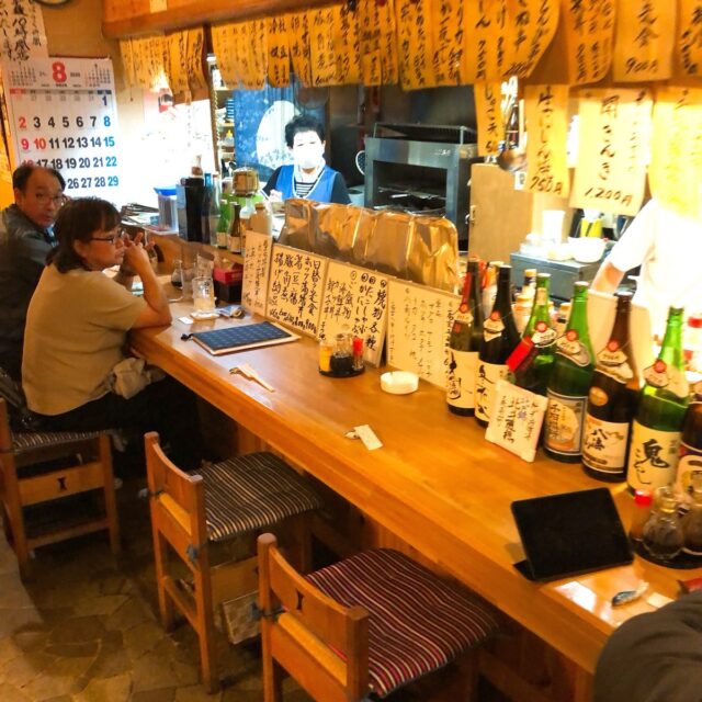 居酒屋店内カウンター