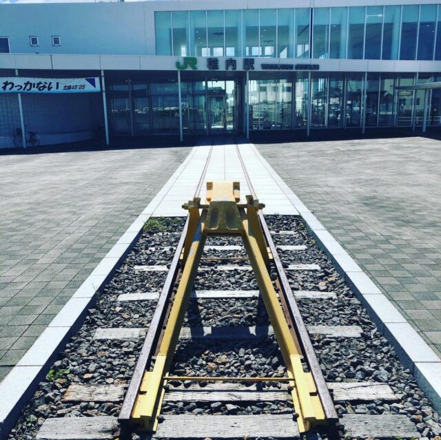 稚内駅最北端の線路