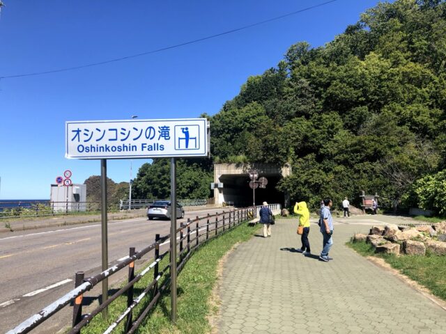 オシンコシンの滝全景