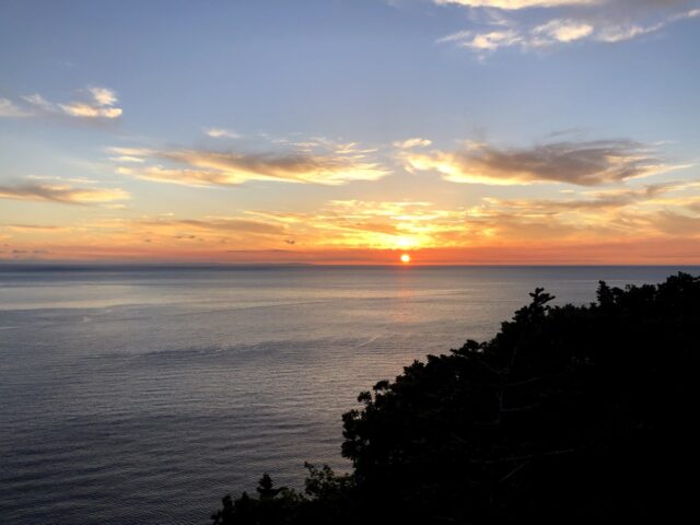 プユニ岬の夕日1