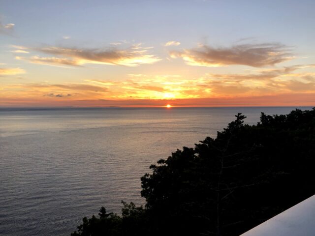 プユニ岬の夕日2