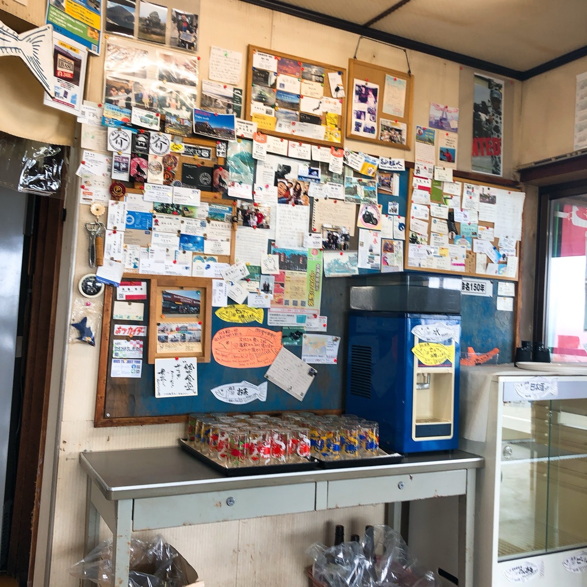 鈴木食堂 壁のメモ