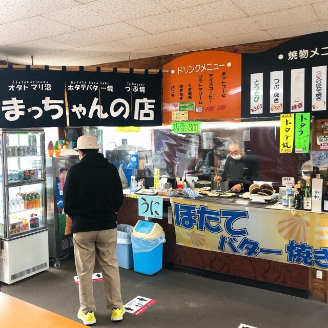 澄海岬の海岸線