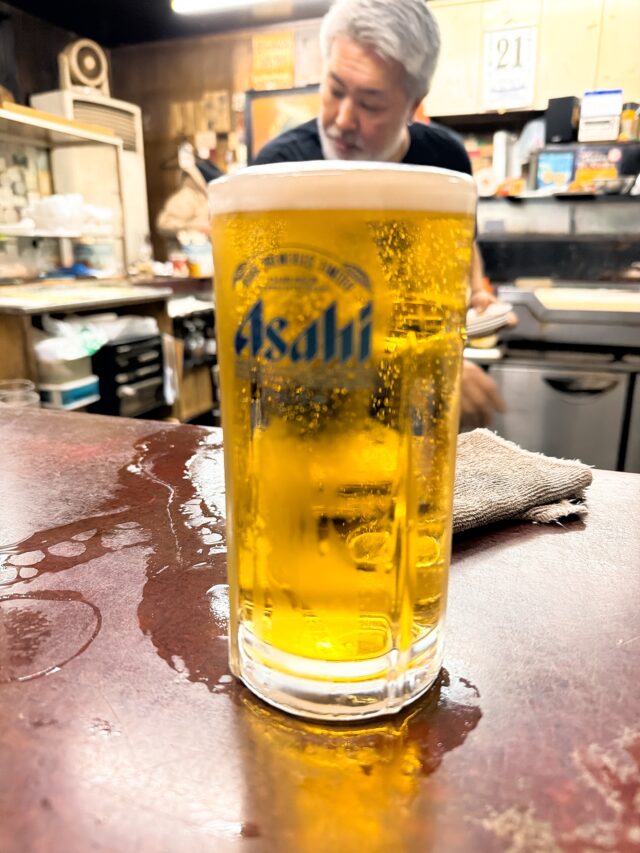 大阪天満 裏ヒロヤ ジョッキビール