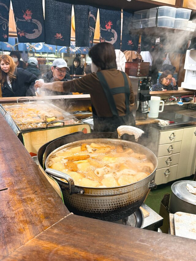 大阪 玉造 関東煮 きくや 店内