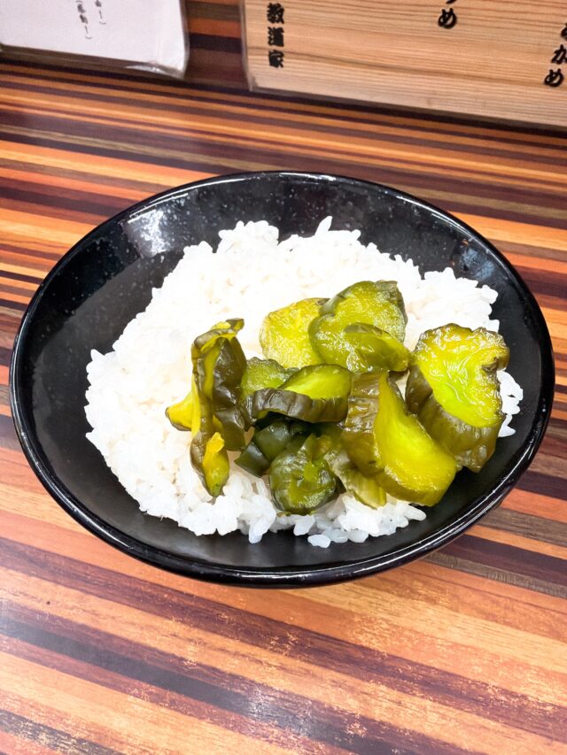 東大阪 家系ラーメン 教道家 きくらげライス