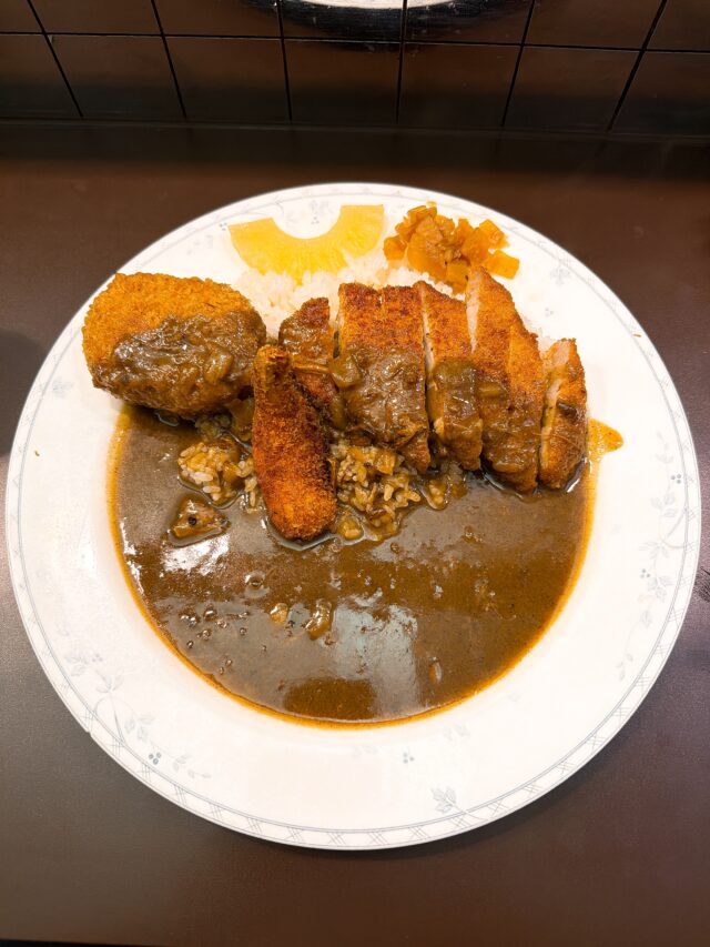 千林大宮 カレーダイヤ スペシャルカレー全体