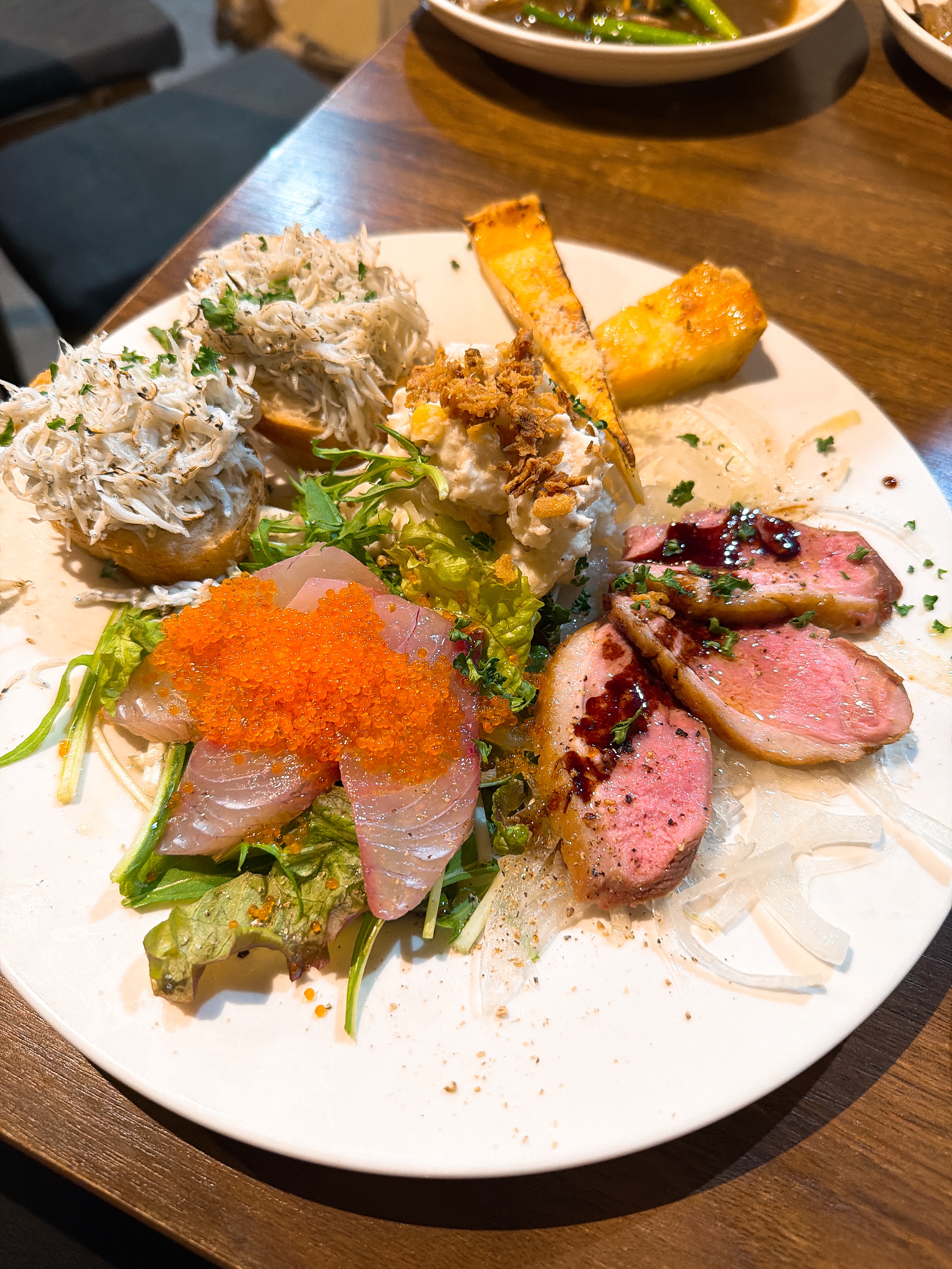 アネロ anello 前菜盛り合わせ