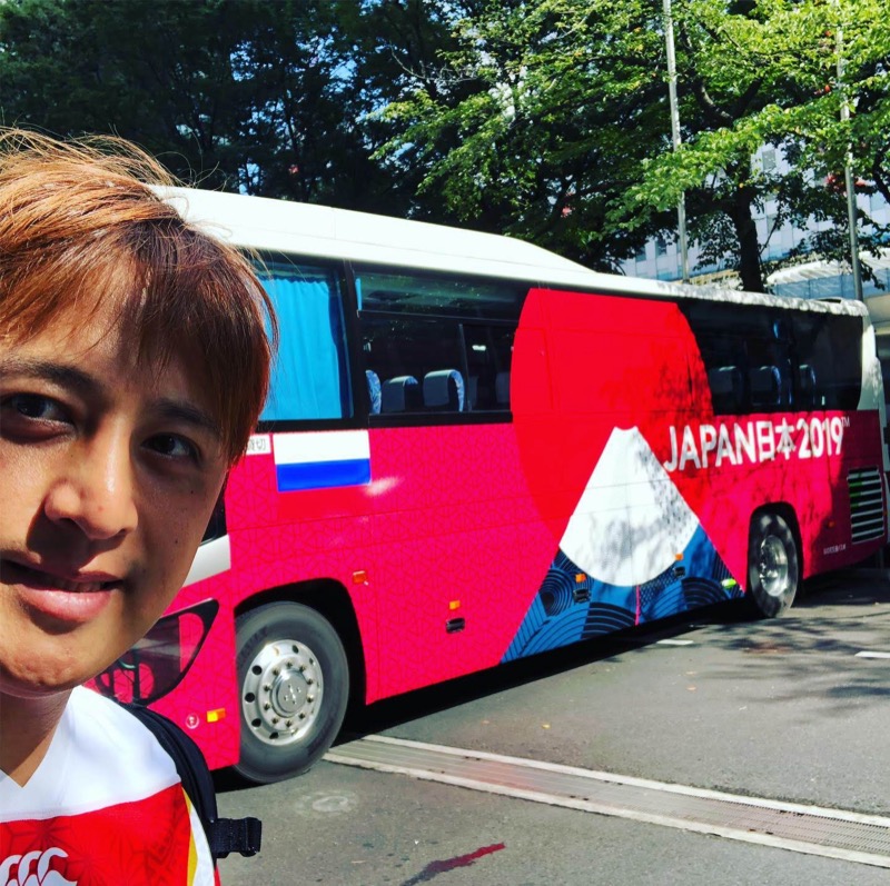 ラグビーワールドカップ ホスピタリティ 専用バス